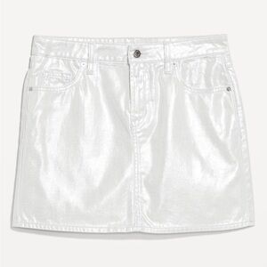 Old Navy Mid-Rise OG Shine Mini Skirt